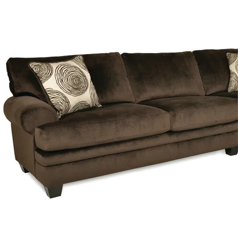 Benjara Bova Sectional Chaise Sofa- 170