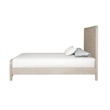 Benjara Giva 5pc Queen Bedroom Set- 2 Nightstands- Mirror- Natural Oak Beige