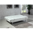 Benjara Contemporary Styled Comfortable Sofa Bed- White