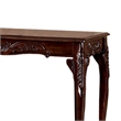 Benjara Cheshire Traditional Sofa Table in Cherry