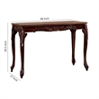 Benjara Cheshire Traditional Sofa Table in Cherry