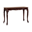Benjara Cheshire Traditional Sofa Table in Cherry