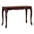 Benjara Cheshire Traditional Sofa Table in Cherry