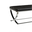 Benjara Stylishly Compelling Bench- Black