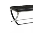 Benjara Stylishly Compelling Bench- Black
