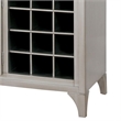 Benjara Diocles Contemporary Style Server With Tapered Legs- Silver