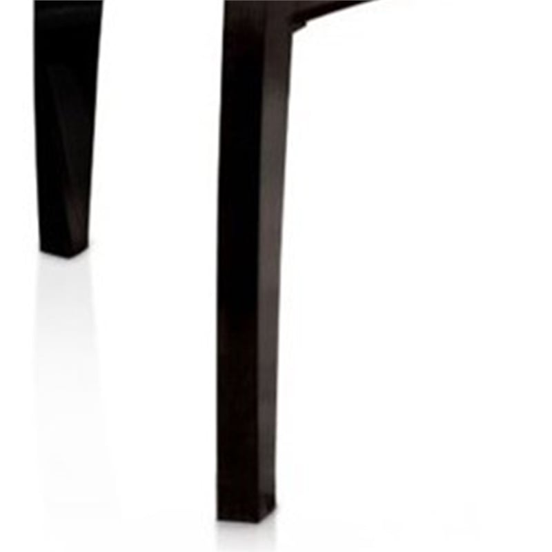 Benjara Hurley Contemporary Style Counter Height Table- Black