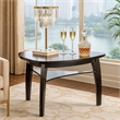 Benjara Hurley Contemporary Style Counter Height Table- Black