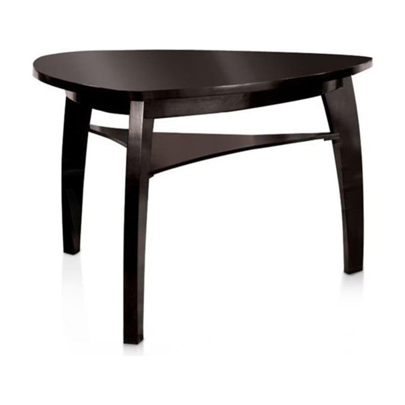 Benjara Hurley Contemporary Style Counter Height Table- Black