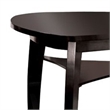 Benjara Hurley Contemporary Style Counter Height Table- Black