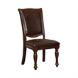 Benjara Alpena Traditional Style Side Chair Set Of 2