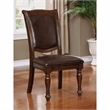 Benjara Alpena Traditional Style Side Chair Set Of 2