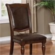 Benjara Alpena Traditional Style Side Chair Set Of 2
