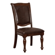 Benjara Alpena Traditional Style Side Chair Set Of 2