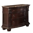 Benjara Caitlin 4 Pc Queen Bedroom Set- Brown