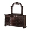 Benjara Caitlin 4 Pc Queen Bedroom Set- Brown