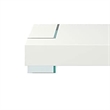 Benjara Wami Coffee Table- Tempered Glass- 53