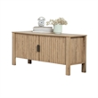Hay TV Media Console- 47 Inch- 2 Doors w Adjustable Shelves- Beige