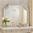 Felix Dresser Mirror- 30 Inch- Low Distortion Glass- Matte Silver Pine
