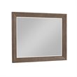 Henry Dresser Mirror- Vintage Mocha Brown- Picture Frame Molding- 39x50