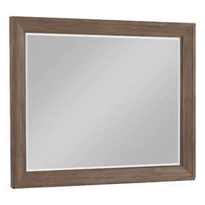 Henry Dresser Mirror- Vintage Mocha Brown- Picture Frame Molding- 39x50