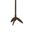 Pon 7 Tier Coat Rack w 11 Hooks and Tripod Base- 70 Inch Dark Brown