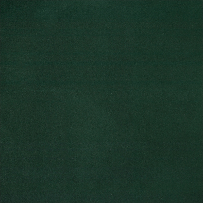 Fery Modern Bench with Curved Edges- Green Velvet Upholstery- 54 Inch