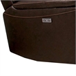 Gem Power Recliner Chair- Wall Hugger- Espresso Brown Top Grain Leather