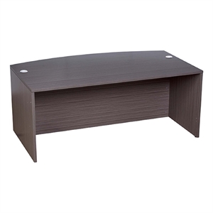 Pery Front Desk Shell- 71 Inch- Modesty Panel- Driftwood Smoke Gray