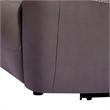 Akto Power Recliner Loveseat- Zero Gravity- Gray Faux Leather- 81 Inch