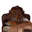 Queen Size Bedroom Set- Brown Finish- 3-Piece Set with Bed and Two Nightstands