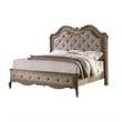 Queen Size Bedroom Set-Brown-Storage Bed with Drawers-2-Piece Set-Bed-Nightstand