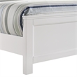 Aani King Size Bed- Framed Headboard- Farmhouse White Finish