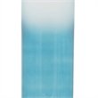 Joane Tall Decorative Vase- Gold Aluminum Stand- Blue-White Glass 21 Inch
