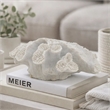 Decorative Coral Sculpture Tabletop Decor- 9 Inch White Polyresin