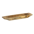 Mepo Display Serving Accent Tray- 19 Inch Natural Brown Teak Wood