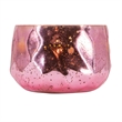 Myla Scented Soy Wax Candle- Round Glass Vessel- Luxe Rose Gold