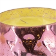 Myla Scented Soy Wax Candle- Round Glass Vessel- Luxe Rose Gold