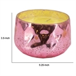 Myla Scented Soy Wax Candle- Round Glass Vessel- Luxe Rose Gold