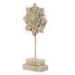 Deki Sculptural Tabletop Decor- Ice Flake Accent Star Shape- Gray