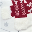 Throw Pillow Cover- Let It Snow Christmas Red Knit Hat- 20 Inch Square