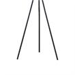 Floor Lamp with Beige Drum Shade- 65 Inch Bronze Metal Tripod Base