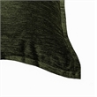 Dey Throw Pillow Cover- Deep Forest Green Velvet Luxe Shine- 20 Inch Square
