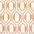 Throw Pillow Cover- Rust Orange Herringbone Embroidery 20 Inch Square