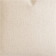 Niva Square Throw Pillow- Linen-Like Ivory- Decorative Stitched trim 24x24