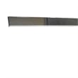 L Shaped LED Desk Lamp- USB and Power Outlet- Rocker Switch- Chrome Metal