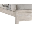 Full Bedroom Set- Beige- Black Wood- 2 Piece Set with Nightstand