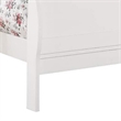 King Bedroom Set- White Wood- 3 Piece Set with 2 Nightstands