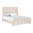 Queen Bedroom Set- Beige- Bronze Wood- 3 Piece Set with 2 Nightstands