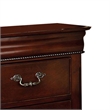 Queen Bedroom Set- Brown Wood- 3 Piece Set with 2 Nightstands